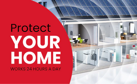 Protect your home. Riddex works 24 hours a day.