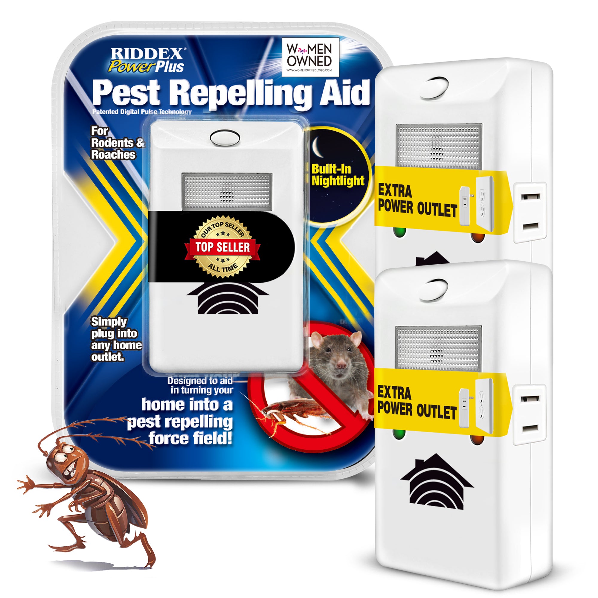 Riddex® Power Plus Electromagnetic Pest Repeller