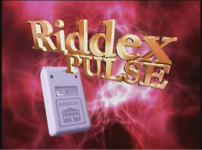 Load video: Riddex Plus Electromagnetic Pest Repeller Video