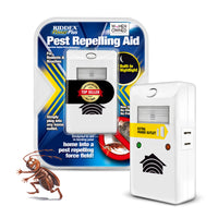 Riddex Plus Electromagnetic Pest Repeller package and device