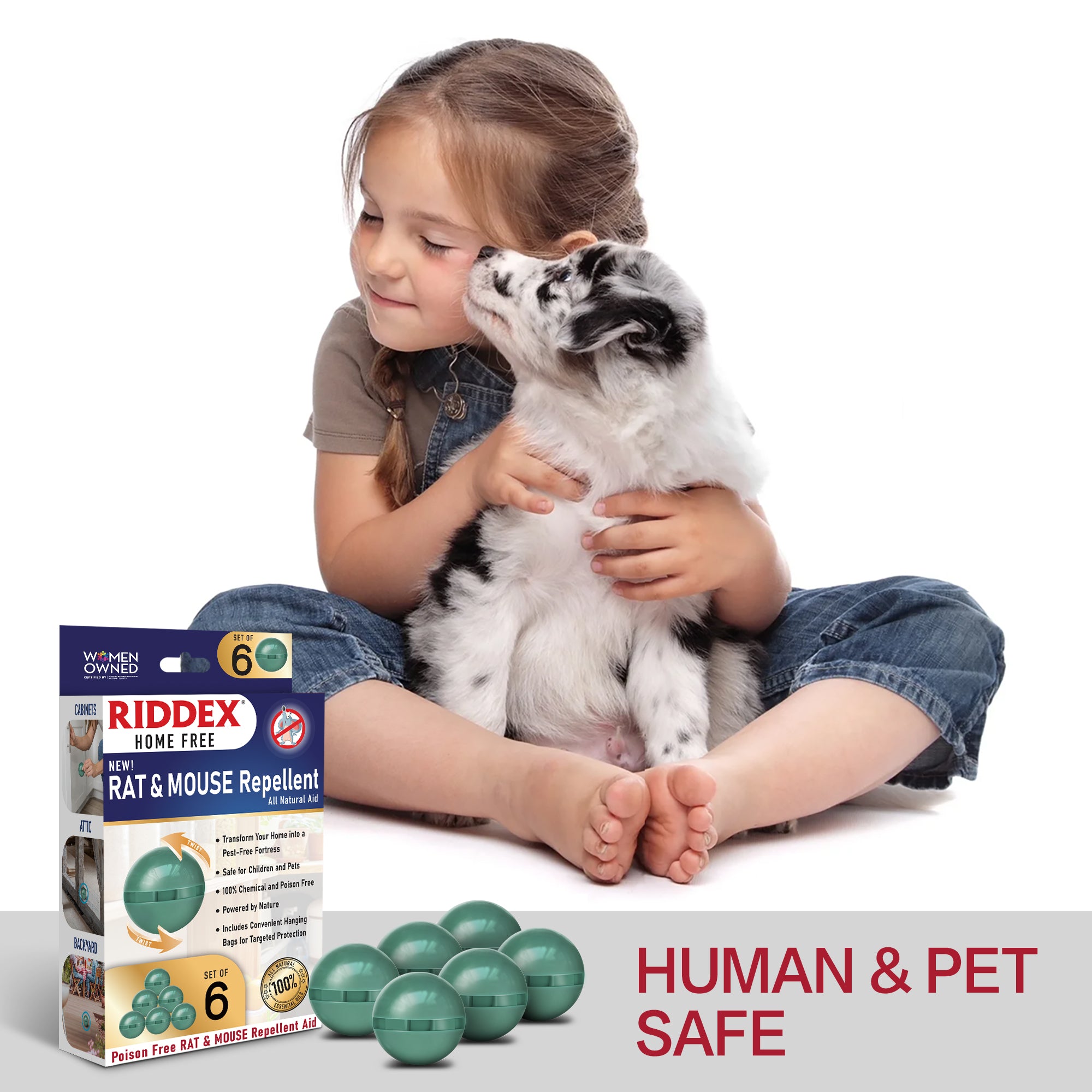 Riddex® Home Free Rat & Mouse Repellent