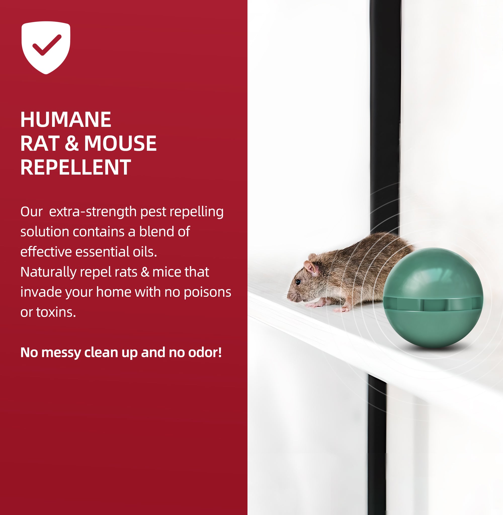 Riddex® Home Free Rat & Mouse Repellent