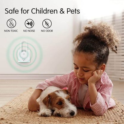 Riddex Halo is safe for children and pets: non-toxic, no noise, no odor
