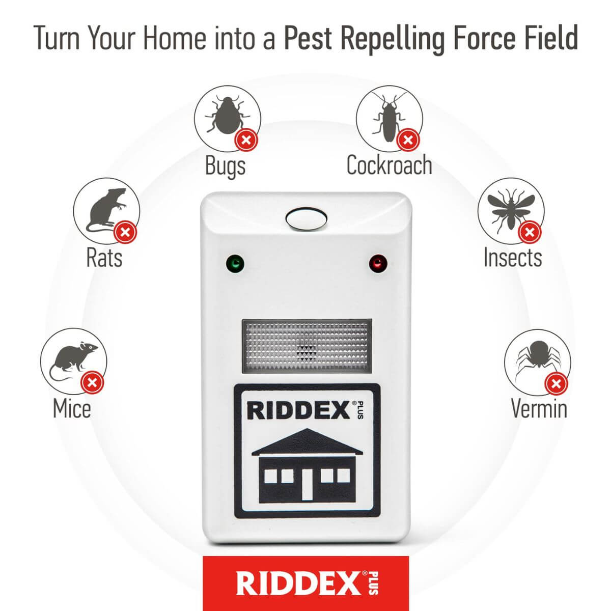 Riddex Plus Electromagnetic Pest Repeller: Turn your home into a pest-repelling force field