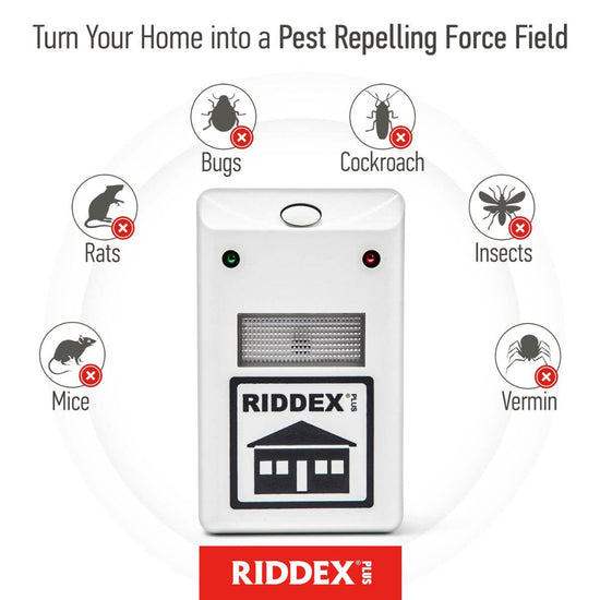 Riddex Sensor Electromagnetic Pest Repeller - Riddex® Plus